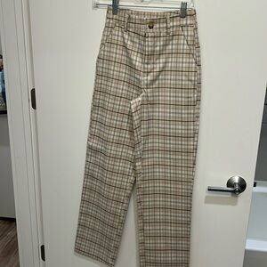 Plaid pants
